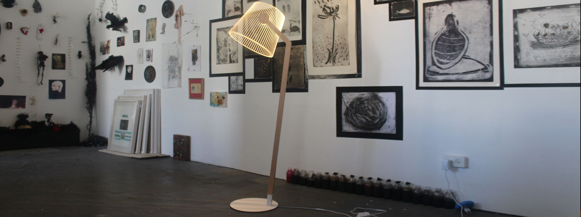 ZIGGI B Standard Lamp From Bulbing Designer LED Lamp Collection By Studio Cheha. Modern Design Table Lamp, Contemporary Floor Lamp, Designer Pendant Light Collection - Unique Designer Gift