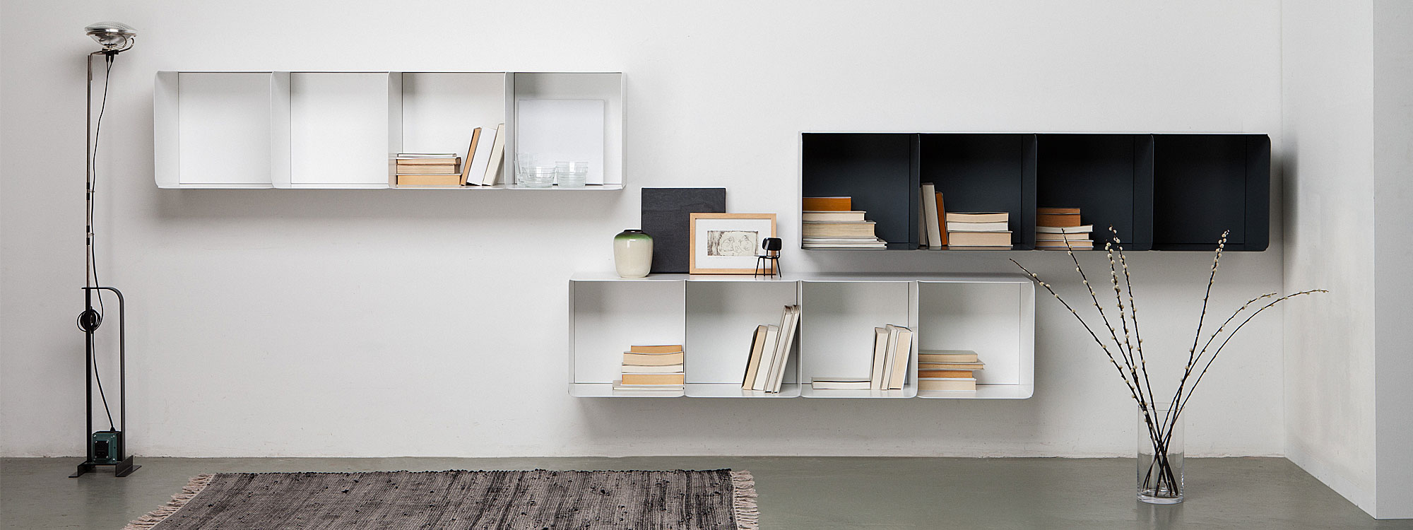 Quodes Collar Modern Design Storage System - Contemporary Chest of Drawers, Cabinet, Book Case By Nendo. Modern European Furniture In High Quality Materials.