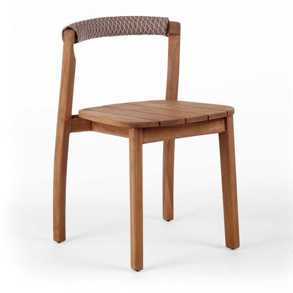 Arch MODERN TEAK CHAIR Is An Outdoor CARVER Chair Or Exterior DINING CHAIR In HIGH QUALITY Teak Furniture Materials By WildSpirit CONTEMPORARY FURNITURE