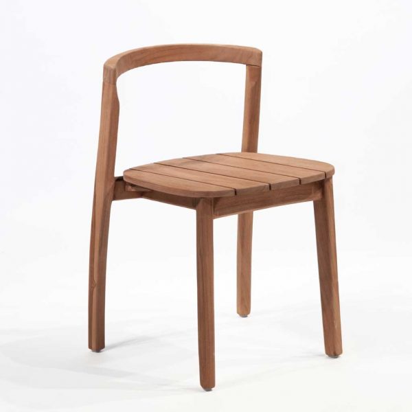 Arch MODERN TEAK CHAIR Is An Outdoor CARVER Chair Or Exterior DINING CHAIR In HIGH QUALITY Teak Furniture Materials By WildSpirit CONTEMPORARY FURNITURE