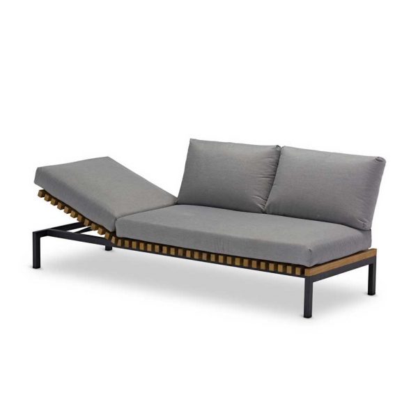 Right-Hand Fields Garden Sofa - Multifunctional Outdoor Sofa, Chaise Longue And Sun Lounger In High Quality Garden Furniture Materials By Bloo Modern Garden Furniture
