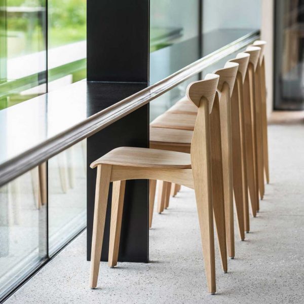 Natural Oak Ink MODERN CHAIR Is A Contemporary DINING CHAIR By Sergio Herman In HIGHEST QUALITY FURNITURE Materials For WildSpirit DESIGNER FURNITURE