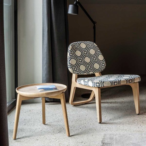 MoonLounger & Macaron SIDE TABLE & SEAT - DESIGNER OCCASIONAL FURNITURE In LUXURY QUALITY Furniture Materials By WildSpirit MODERN FURNITURE - Belgium